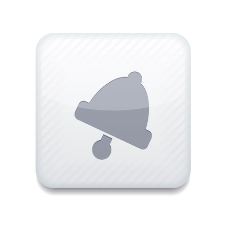 white bell icon. 