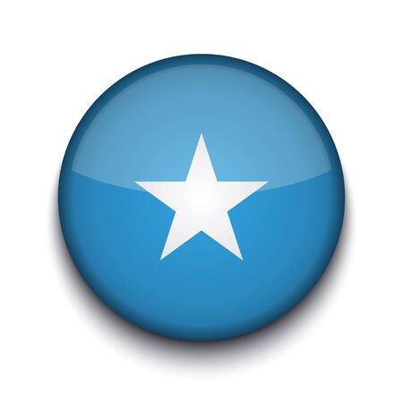 Vector creative circle flag on white background. Eps10のイラスト素材