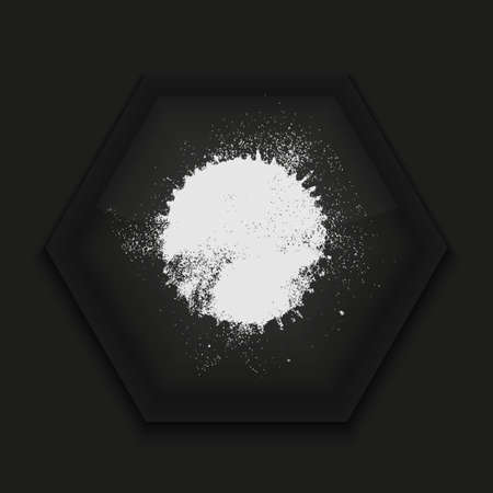 Vector creative icon on black background. Eps10のイラスト素材