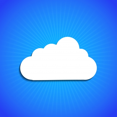 Vector icon on blue background. Eps10のイラスト素材