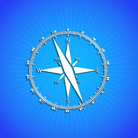 icon on blue background. のイラスト素材
