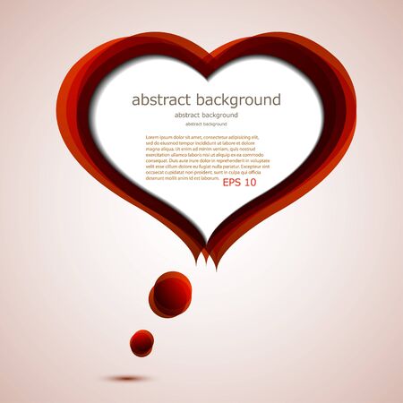 vector love background with place for your text. Eps10のイラスト素材