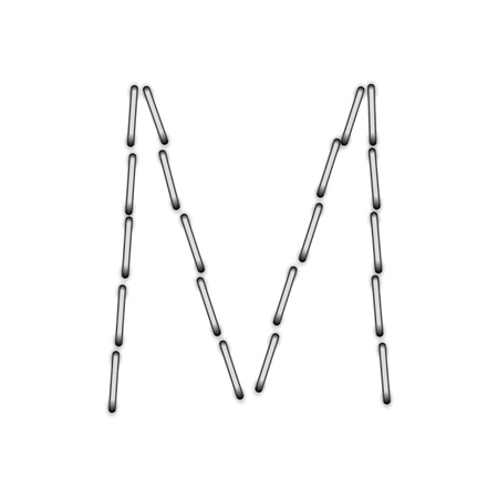 vector alphabet on a white background. Eps10のイラスト素材
