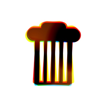 abstract icon on white background.のイラスト素材