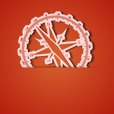 background. Orange icon applique.のイラスト素材