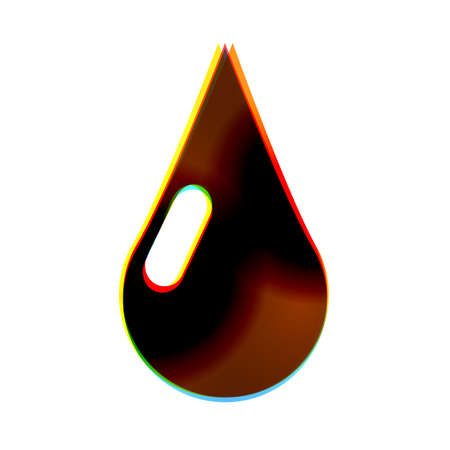 abstract icon on white background.のイラスト素材