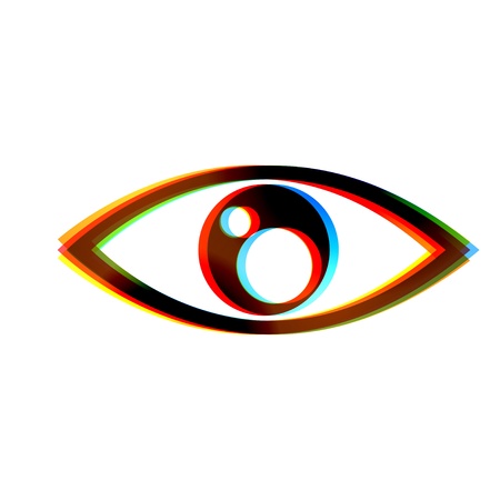 abstract icon on white background.のイラスト素材