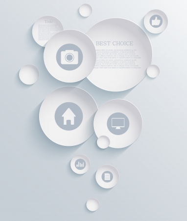 infographic background design.のイラスト素材