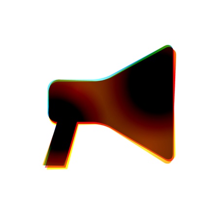 abstract icon on white background.のイラスト素材