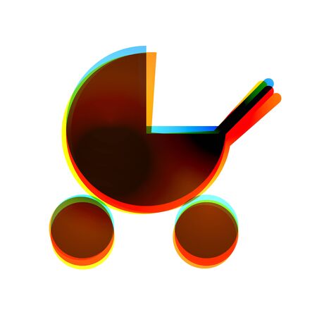 abstract icon on white background. のイラスト素材