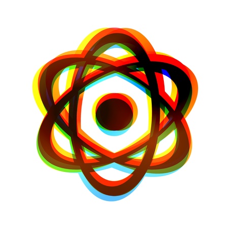 abstract icon on white background. のイラスト素材