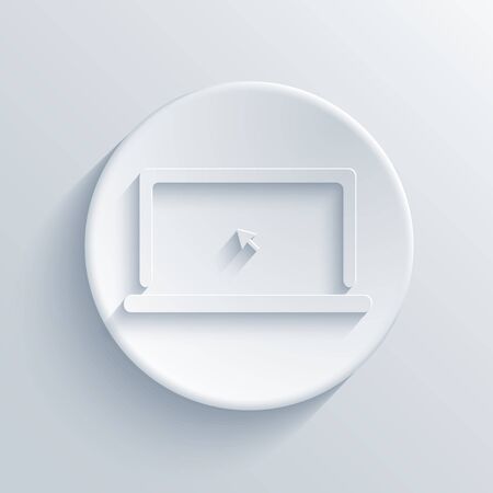 light circle icon.のイラスト素材