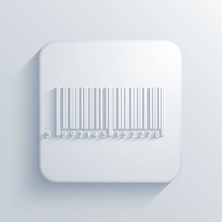 Vector light square icon. Eps10のイラスト素材