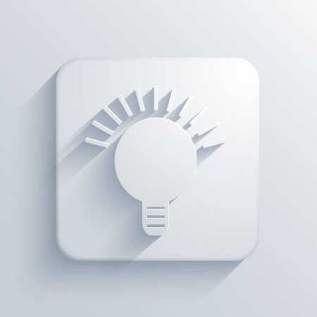 Vector light square icon. Eps10のイラスト素材