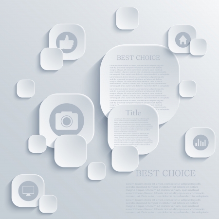 Vector infographic background design. Eps10のイラスト素材