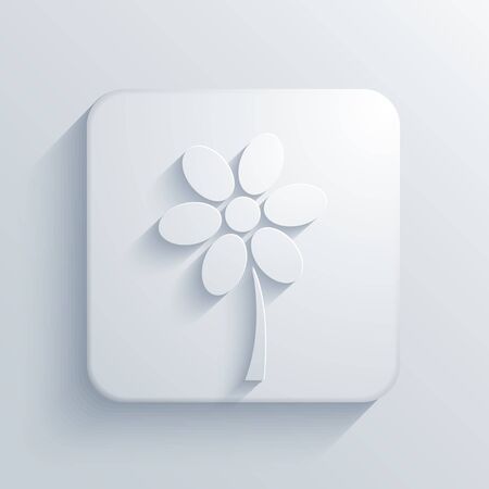 Vector light square icon. Eps10のイラスト素材