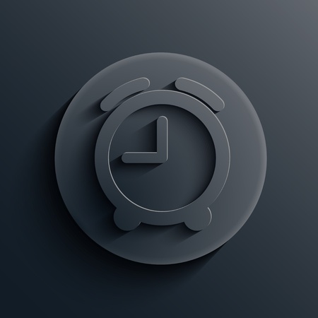 dark circle icon. のイラスト素材