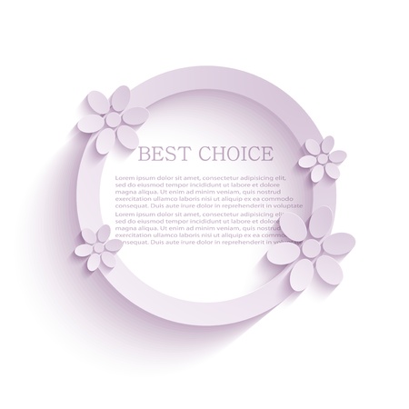 Vector flower background. Eps10のイラスト素材