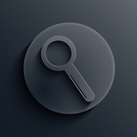 dark circle icon. のイラスト素材