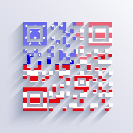 usa flag background.のイラスト素材