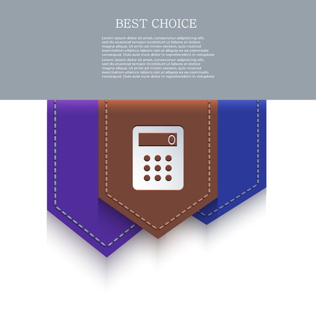 bookmark icon.のイラスト素材