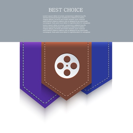 bookmark icon. のイラスト素材