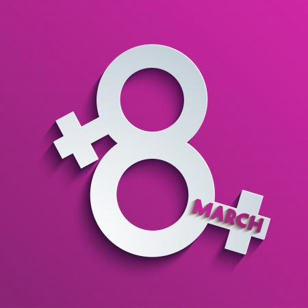 Vector women's day background. Eps10のイラスト素材