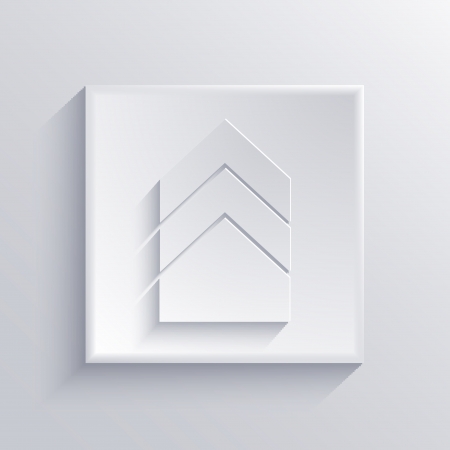 Vector light square icon. Eps 10のイラスト素材