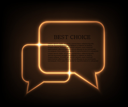 Vector bubble speech background. Eps10のイラスト素材