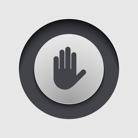 Vector modern circle icon. Eps 10 illustrationのイラスト素材