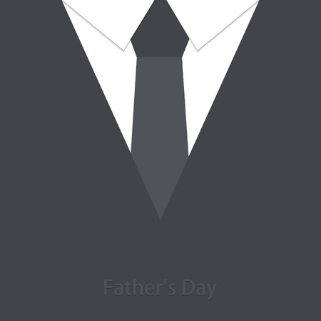 Vector fathers day background. のイラスト素材