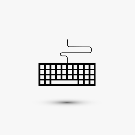 Vector black web icon on white background  Eps10のイラスト素材