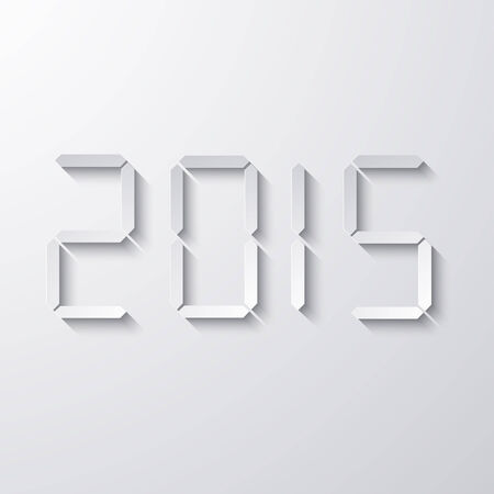 modern new year 2015 background のイラスト素材