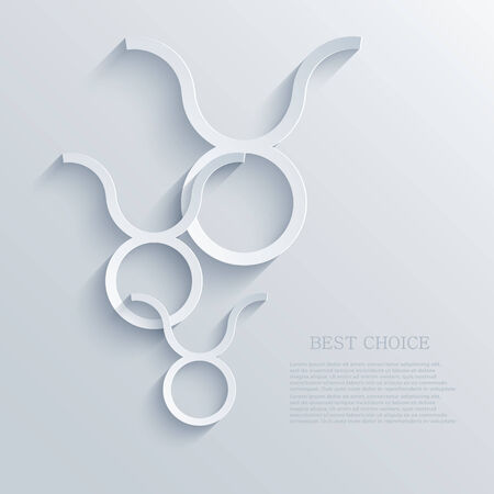 vector modern signs of the zodiac background.のイラスト素材