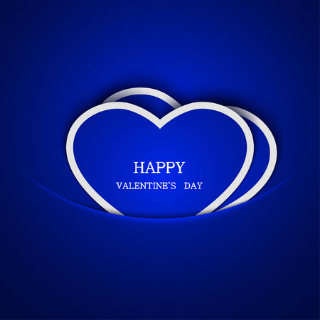 vector modern valentines day background.のイラスト素材