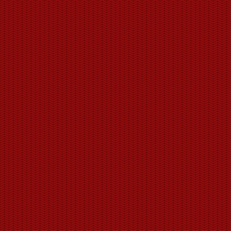 Vector modern red seamless knitted textureのイラスト素材