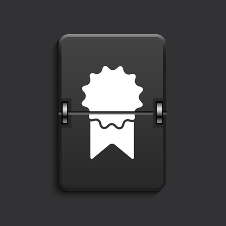 vector modern scoreboard black icon.のイラスト素材