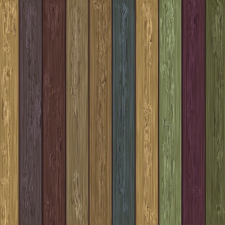 Vector colorful wooden background.のイラスト素材