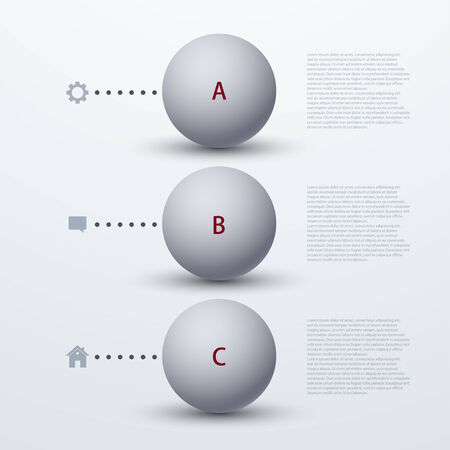 vector modern busainess infographic. Business development. Eps10のイラスト素材