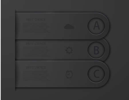 modern infographic background.のイラスト素材