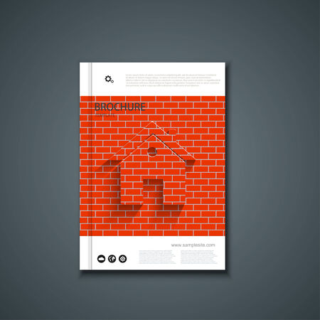 Vector flyer or banner. Brochure template designのイラスト素材