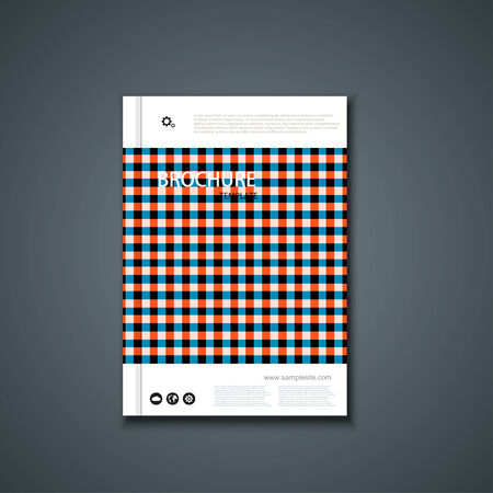 Vector flyer or banner. Brochure template design.のイラスト素材