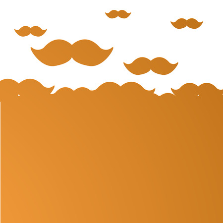 Vector modern fathers day background.のイラスト素材