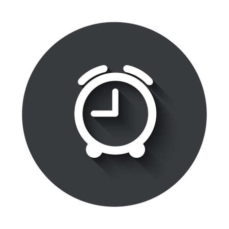 Vector modern  gray circle icon on white backgroundのイラスト素材