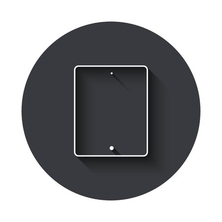 Vector modern  gray circle icon on white backgroundのイラスト素材