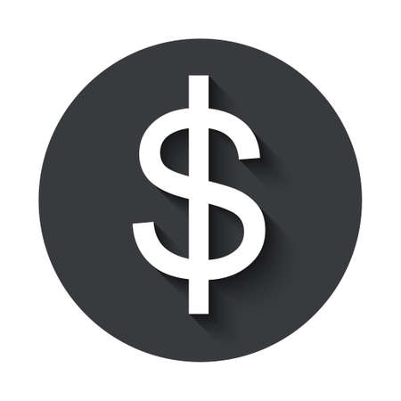 Vector modern  gray circle icon on white backgroundのイラスト素材