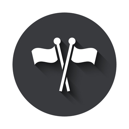 Vector modern  gray circle icon on white backgroundのイラスト素材