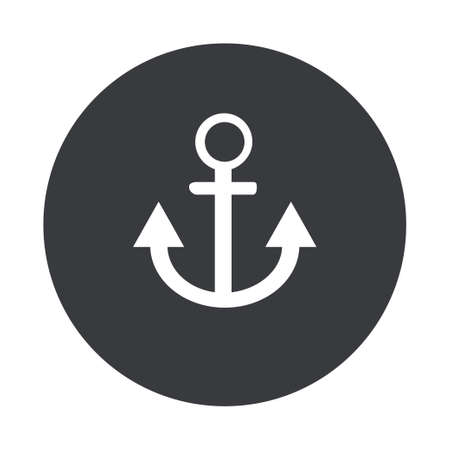 Vector modern  gray circle icon