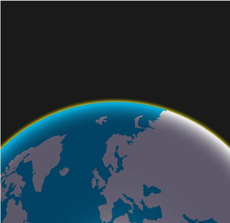 Vector modern earth  background.のイラスト素材