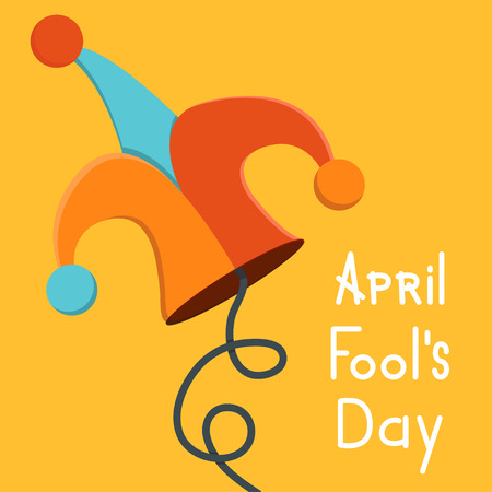 modern april fools day. illustrationのイラスト素材